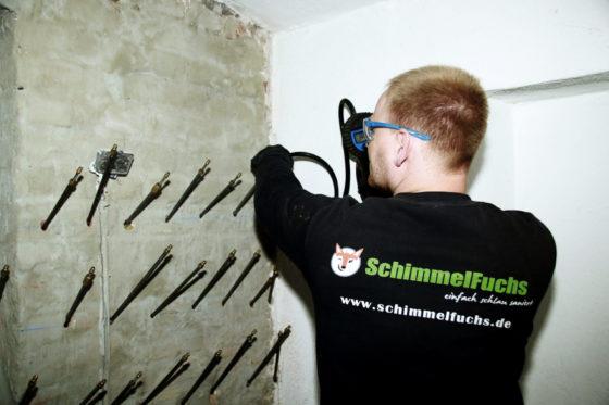 Injektion Bauwerksabdichtung Schimmelfuchs