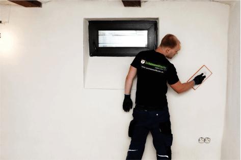 verputzen nach Feuchtigkeitssanierung
